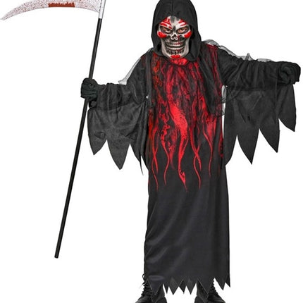 Halloween Kostuum Kind Brandende Meet