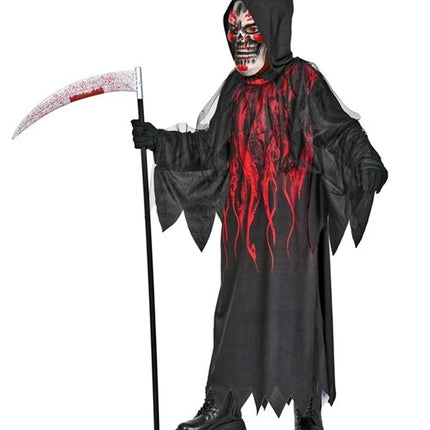 Halloween Kostuum Kind Brandende Meet
