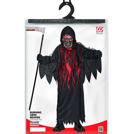 Halloween Kostuum Kind Brandende Meet