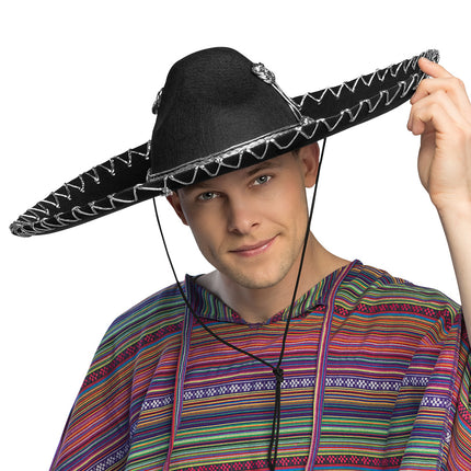 Zwarte Sombrero Guillermo