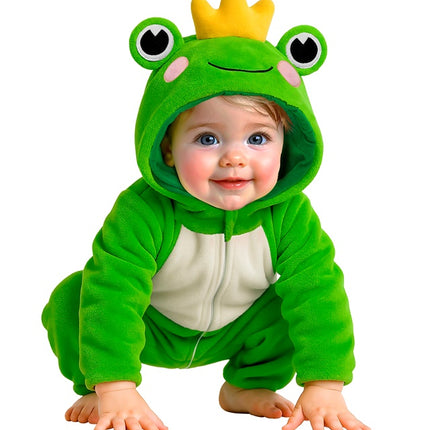 Kikker Onesie Groen Kind