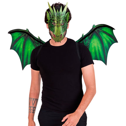 Draak Verkleedset Groen