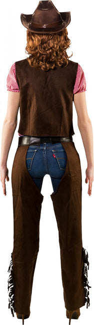 Cowgirl Gilet – Suède Look