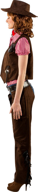 Cowgirl Gilet – Suède Look