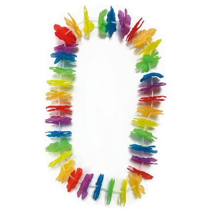 Gekleurde Hawaii Krans Regenboog