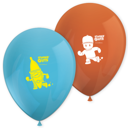 Stumble Guys Ballonnen 8st