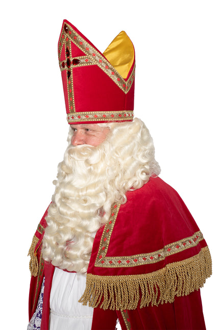 Sinterklaaspak Katoen Fluweel 4 delig