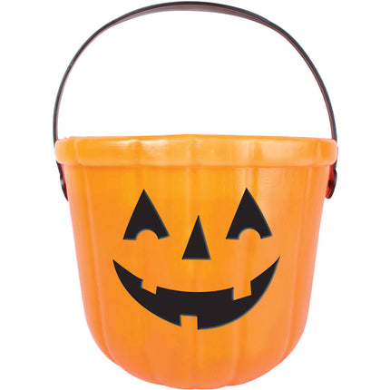 Halloweem Emmer Hallo-Ween Oranje 17cm