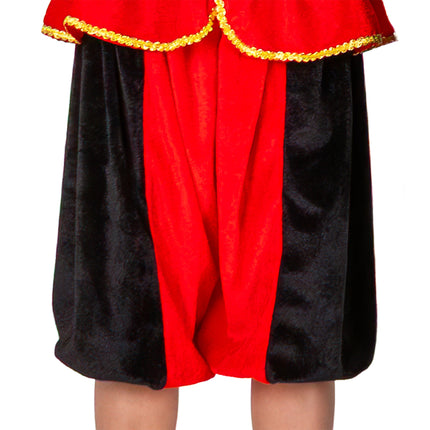 Pietenpakje Kind Rood/Zwart