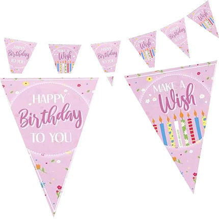 Happy Birthday Slinger Roze Make A Wish 4m