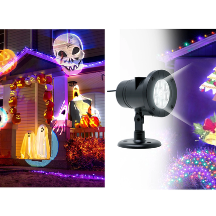 Projector Figuren Halloween En Kerst Inclusief 12 Slides