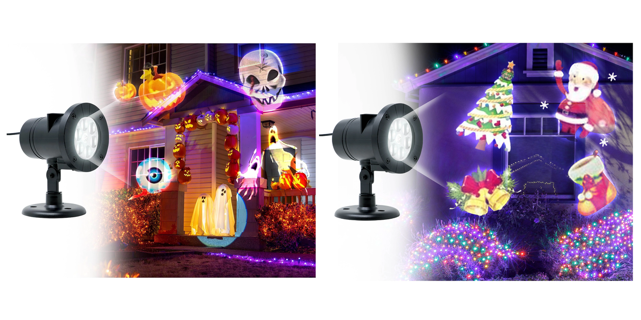 Projector Figuren Halloween En Kerst Inclusief 12 Slides