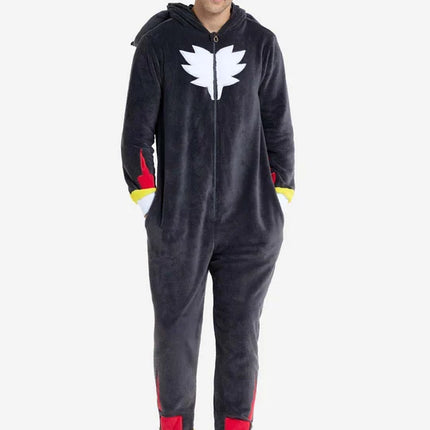 Sonic the Hedgehog Shadow Onesie Unisex Zwart