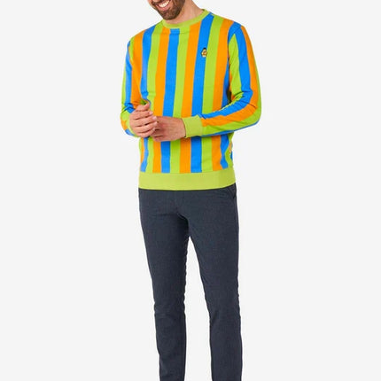 Sesamstraat Bert & Ernie Trui Heren Multicolor