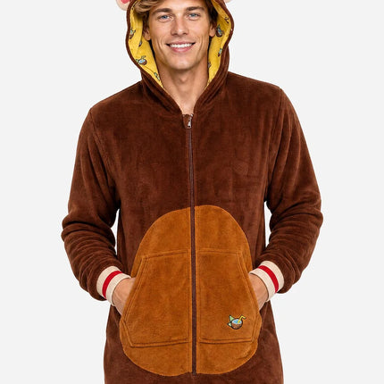 Aap Onesie Unisex Bruin