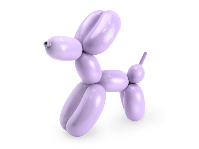 Modeleer Ballonnen Pastel 30st