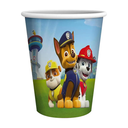 Paw Patrol Bekers Gekleurd 250ml 8st