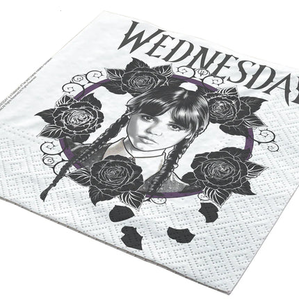 Wednesday Servetten 33cm 20st