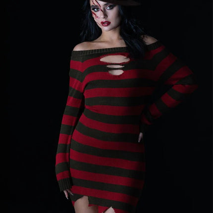 A Nightmare on Elm Street Freddy Krueger Jurk van Smiffys koop je bij Partywinkel