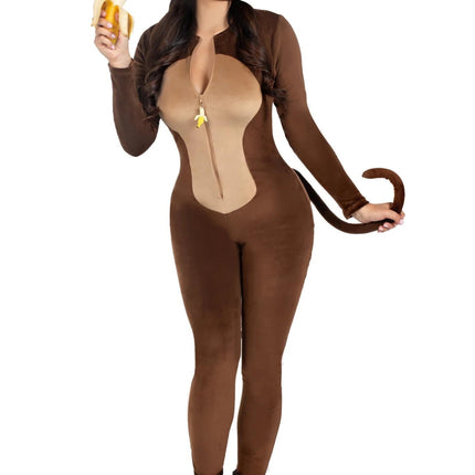 Aap Catsuit Dames Leg Avenue van Leg Avenue koop je bij Partywinkel