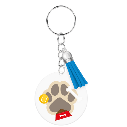 Acryl sleutelhanger Hond van Paper Dreams koop je bij Partywinkel