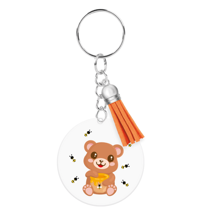 Acryl sleutelhanger Beer