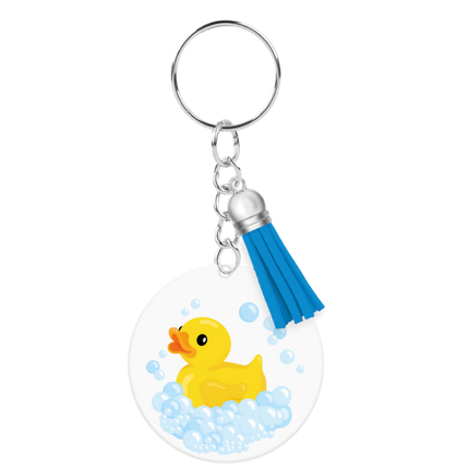Acryl Sleutelhanger Eendje