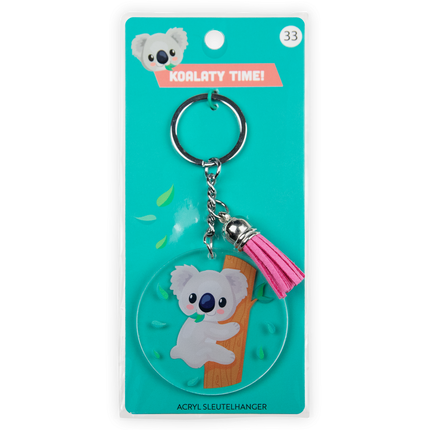 Acryl Sleutelhanger Koala