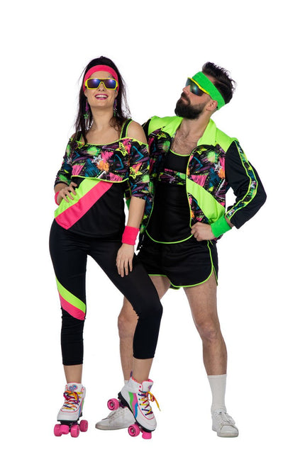 Aerobics Outfit 80S Dames van Wilbers & Wilbers koop je bij Partywinkel