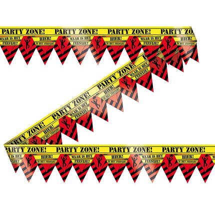 Afzetlint Waar is het Feestje 12m van Paper Dreams koop je bij Partywinkel