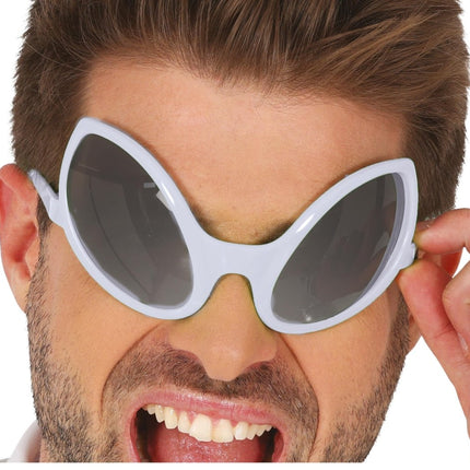 Alien Bril Zilver van Fiestas Guirca koop je bij Partywinkel