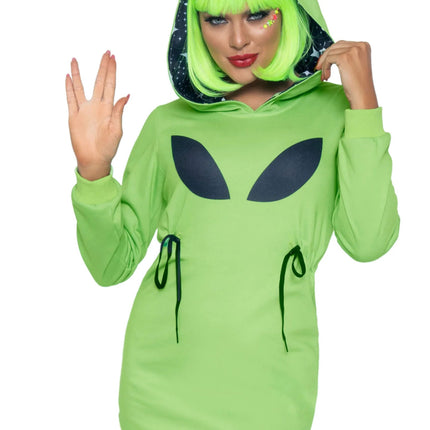 Alien Jurk Groen Dames Leg Avenue van Leg Avenue koop je bij Partywinkel