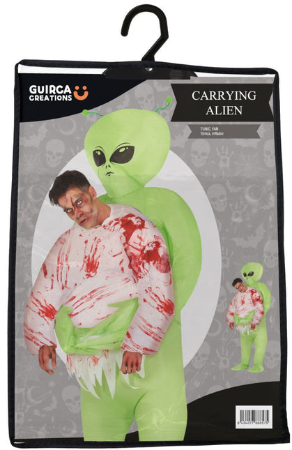Alien Kostuum Groen Carry On van Fiestas Guirca koop je bij Partywinkel