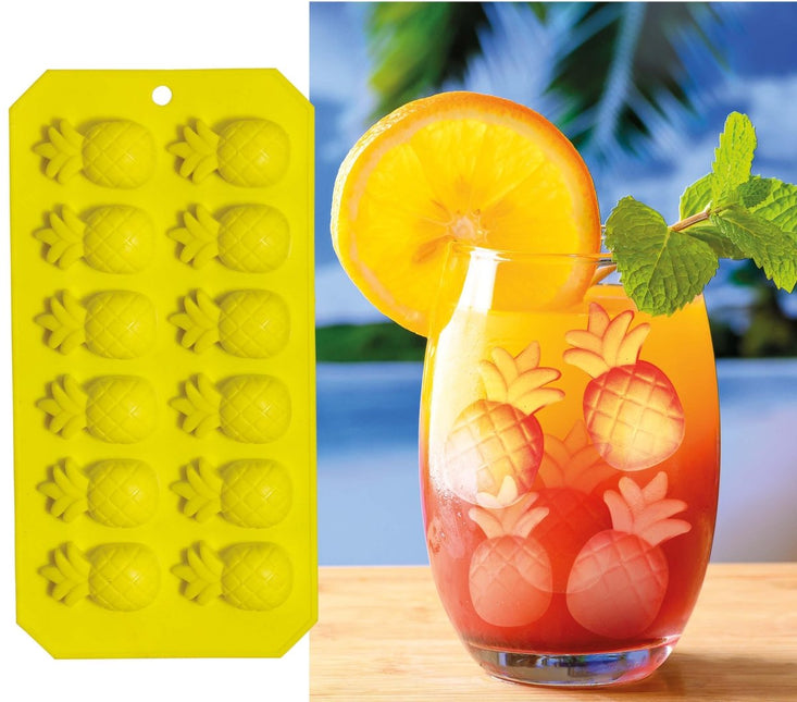 Ananas Ijsblokjesvorm 22cm van Fiestas Guirca koop je bij Partywinkel