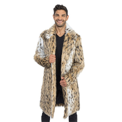 Nepbont Lange Jas – Dierenprint – Unisex