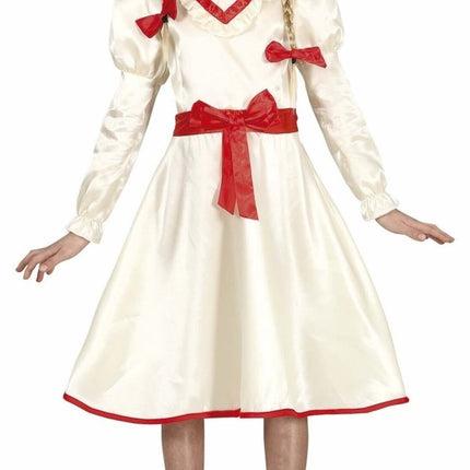 Annabelle Halloween Kostuum Meisje Wit van Fiestas Guirca koop je bij Partywinkel