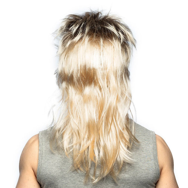 Aso Sjonnie Pruik met Matje Blond van Boland koop je bij Partywinkel