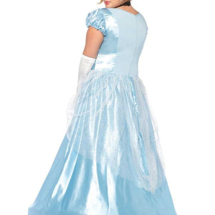 Assepoester Jurk Blauw Dames Classic Leg Avenue van Leg Avenue koop je bij Partywinkel