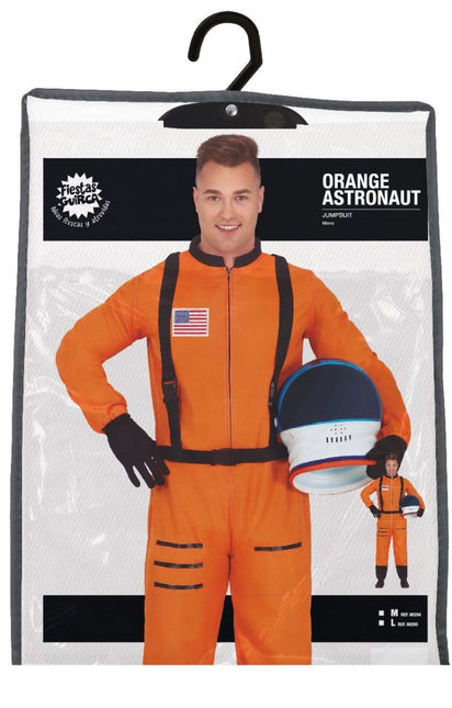Astronauten Pak Nasa Oranje Heren van Fiestas Guirca koop je bij Partywinkel