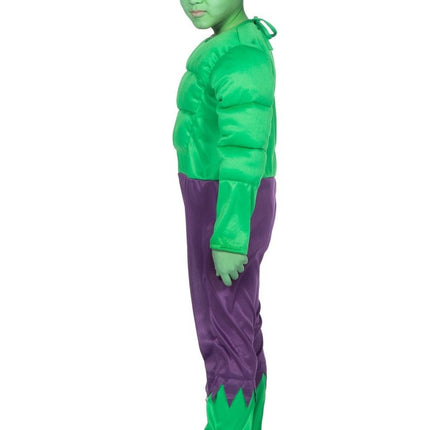 Avengers Kostuum Groen Jongen Monster van Wilbers & Wilbers koop je bij Partywinkel