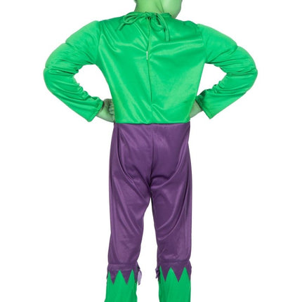 Avengers Kostuum Groen Jongen Monster van Wilbers & Wilbers koop je bij Partywinkel