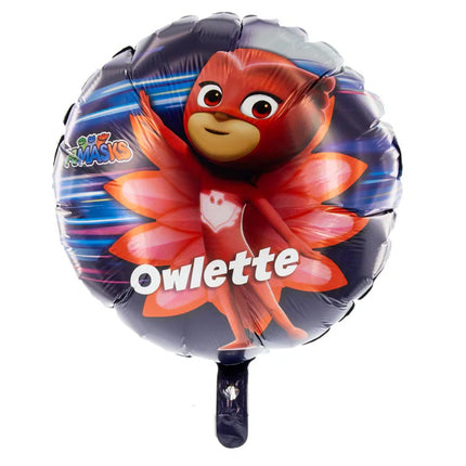 Pj Masks Helium Ballon Owlette Leeg 45cm