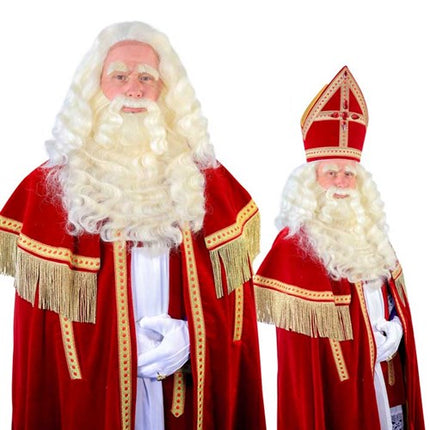 Sinterklaas Nep Baard Blond