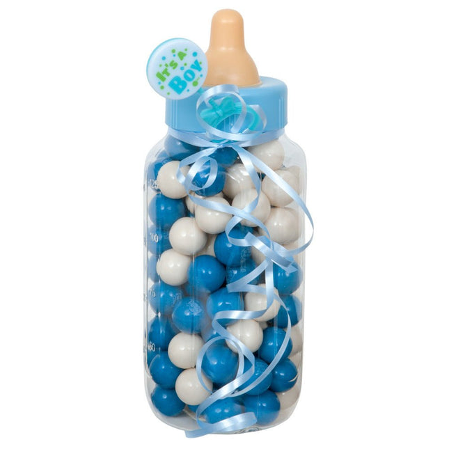 Baby Fles Blauw 28cm van Unique koop je bij Partywinkel