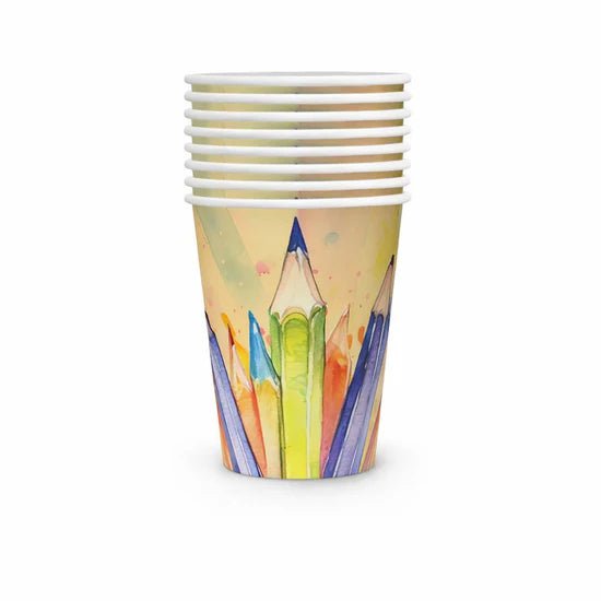 Back To School Bekers Papier 250ml 8st van VDV Benefit koop je bij Partywinkel