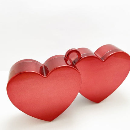 Ballon Gewicht Hartjes Rood 140gr van WeFiesta koop je bij Partywinkel
