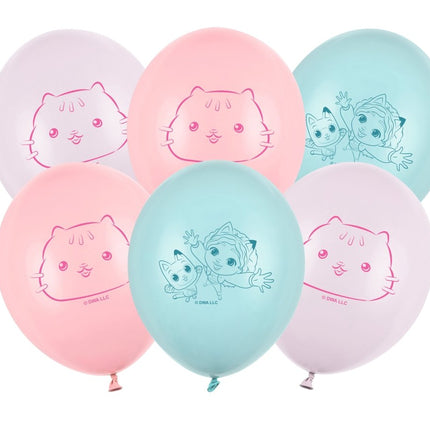 Ballonnen 27cm Gabby’s Dollhouse van Partydeco koop je bij Partywinkel