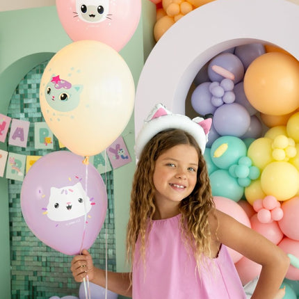 Ballonnen 30 cm, Gabby’s Dollhouse van Partydeco koop je bij Partywinkel