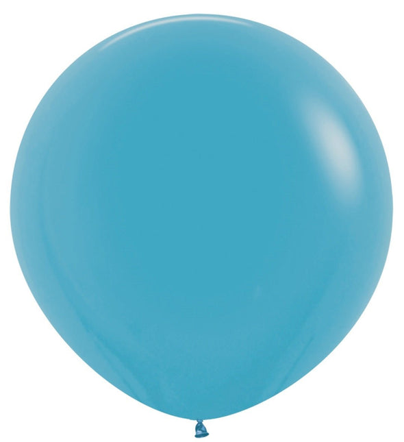 Ballonnen Blue 91cm 10st van Sempertex koop je bij Partywinkel