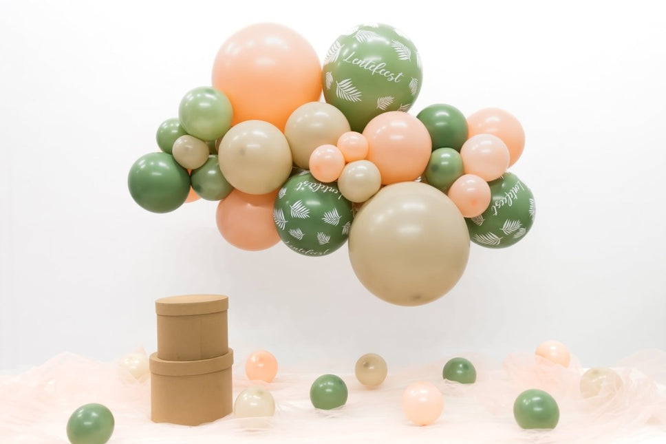 Ballonnen DIY Balloon Kit Organic Lentefeest van Sempertex koop je bij Partywinkel